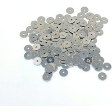 Royal Rain Store Gümüş Metal Pul (10 Gram) 6 mm
