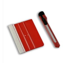 Royal Rain Store Falçata Keçeli Ragle ve Falçata Folyo Yapıştırma Aparatı Maket Bıçağı Ragle DMYSET001