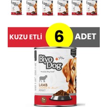 Biyodog Plus Kuzu Etli Yetişkin Köpek Konserve Yaş Mama 400GR