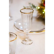 Şık 4'lü Kahve Yanı Kadeh Seti, 120 Cc, Zarif ve Kullanışlı Tasarım