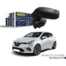 Niken Nıken Renault Clıo V Hb 2013- Araca Özel Kol Dayama Siyah