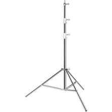 Gdx LS-288T 288CM Kalın Işık Ayağı Gümüş Yaylı Amortisörlü Profesyonel Işık Standı