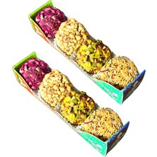 Gaziantep Yörem 2'li Ekonomik Paket 4 Adet Havuçlu Lokum Topları (80 gr x 2)