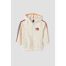 NBT Jeans Bg Store Erkek Çocuk Desenli Eşofman Üstü