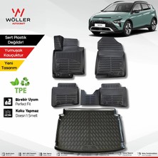 Wöller Hyundai Bayon Paspas Bagaj Havuzu Set 2021 Sonrası 3D Ultraflex Set