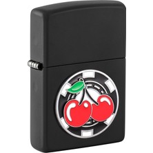 Zippo Cherries Poker Chip Emblem Dizayn Çakmak