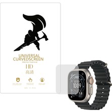 Microcase Apple Watch Ultra 3 ile Uyumlu Tpu Ekran Koruma Filmi - EKM109