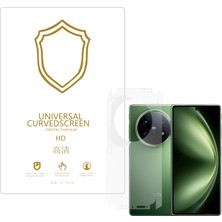 Microcase Vivo x Fold 5 ile Uyumlu Tpu Arka ve Yan Nano Koruma- EKM115