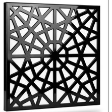 30X30 Clip-In Selçuklu Siyah Dekoratif Asma Tavan Tam Takım 4 M2