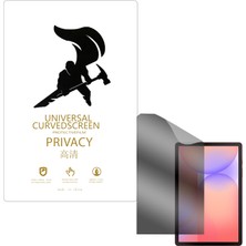 Microcase Samsung S10 Lite 10.9 Inch ile Uyumlu Privacy Gizlilik Filtreli Hayalet Nano Ekran Koruyucu - EKM111