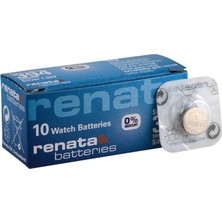 Renata 394 Düğme Pil SR936SW 3 V Tek Kullanımlık 1 Adet Yüksek Performanslı Saat Pili