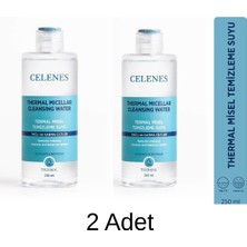 Celenes  Nemlendirici ve Canlandırıcı Thermal Misel Temizleme Suyu Yağlı ve Karma Ciltler 250 ml 2 Adet