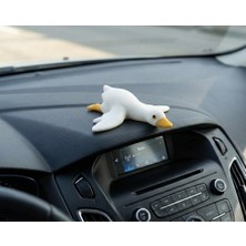 Lubiko Studio 2’li Set Uçan Ördek Biblo - Banyo, Araba Konsolu ve Dekoratif Figür Seti (8 Cm)