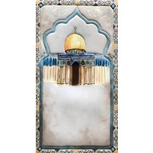 Blg Home Bambu Namaz Seccadesi 80X130 cm - Kaliteli Yumuşak Kaymaz Tabanlı