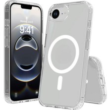 Nettech Apple iPhone 16E Uyumlu Neo Hybrid Magsafe Arka Koruma Kılıf