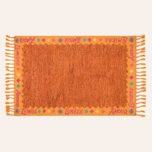 Zsa Zsa Zsu Tohana Saçaklı Jüt Kilim 160x230 Cm Tarçın