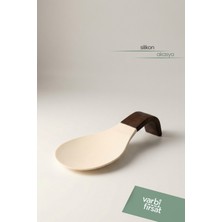 Silikon Kirli Kaşık Altlığı, Pratik ve Temiz Kullanım Için Tasarlandı