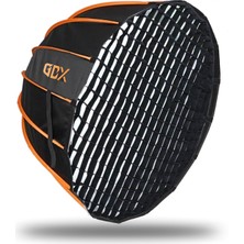 Gdx One Tick 90 cm Parabolik Softbox Bowens Mount Hızlı Kurulum Kolay Açılır Softbox