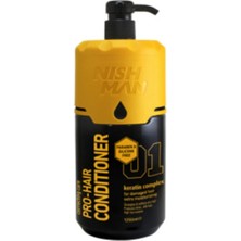Nishman Profosyonel Tuzsuz Parabensiz Keratin Saç Kremi 1250 ml