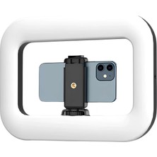 Gdx PHN-20W Rgb LED Video Işığı Sabitleyici Stabilizatörlü Vlog Rig Telefon Işık Seti