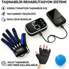 Fosiltech Taşınabilir Batarya Destekli Robotik El Eldiveni - Inme Felç Artrit Rehabilitasyonu
