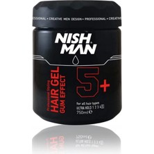 Nishman 5+ Ultra Sert Full Parlak Sakız Jöle 750 ml