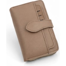 Uccello Fermuarlı Çok Kartlıklı Şık Günlük Kullanım Yumuşak Kadın Cüzdan