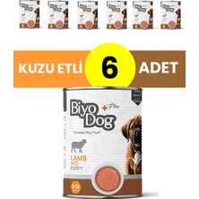 Biyodog Plus Puppy Kuzu Etli Yavru Köpek Konserve Yaş Mama 400GR