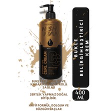 Nishman 400 ml Bukle Belirginleştirici Krem Şık Görünüm ve Doğal Bitkisel İçeriklerle Bukle Kontrolü