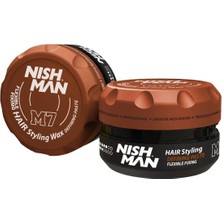 Nishman M7 Esnek Mat Wax - Pasta Formülasyon Saç Şekillendirici 100 ml