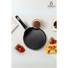 26 cm Titanyum Kaplama Krep ve Pankek Tavası, Dayanıklı ve Şık Tasarım