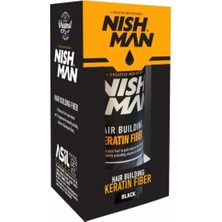 Nishman Nish Man Keratin Fiber Black 21 gr