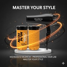 Nishman P 1 Toz Saç Şekilendirici Wax –20GR x 10 Adet/ + Fön Makinası Hediye