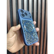 TechnoCase Iphone 13 Pro Uyumlu Taşlı &şık 17 Görünümlü Dönüşüm Kapak Kılıf