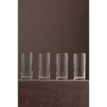 Şık 4'lü Meşrubat Bardağı Seti 380 Cc, Kaliteli ve Kullanışlı Tasarım