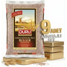 Duru Esmer Çiğ Köfte Bulgur 9x1 kg