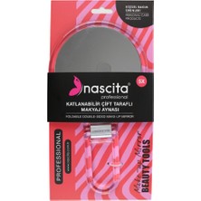 5x Katlanabilir Çift Taraflı Makyaj Aynası