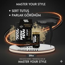 Nishman P5 Toz Saç Şekillendirici Wax Ultra Tutuş 20 gr x 10 Adet + Fön Makinası Hediye