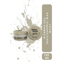 Nishman Saç Şekillendirici Parlak Wax Mılky