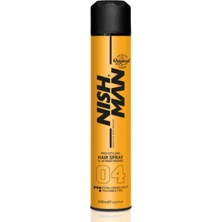 Nıshman Extra Sert Saç Spreyi 400 ml