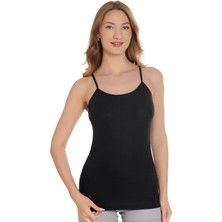 Gümüş 7012 6'lı  Kombin Kadın Modal Elastan Ip Askı Atlet (Karışık Renkli)