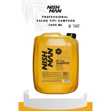 Nishman Parabensiz Professional Salon Tipi Şampuan 5000 ml