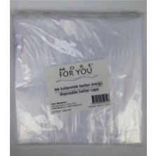 More For You Tek Kullanımlık Lüx Penuar 50 Adet 100X140 cm