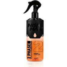 Nishman Iki Fazlı Saç ve Sakal Conditioner 400 ml Argan Kompleksi ile Şık Görünüm Sunar