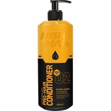 Nishman Tuz ve Paraben Içermeyen Keratin Özlü Saç Bakım Kremi 400 ml