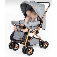 Turhan Bebe Çift Yönlü Geniş Sepetli Bebek Arabası