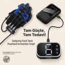 Fosiltech Taşınabilir Batarya ile Ms Parkinson Kas Distrofisi El Rehabilitasyon Robot Eldiveni