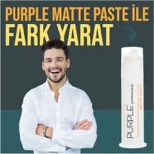 Purple Professional Matte Paste Saç Şekillendirici Kremi Wax 100 ml Kıvamlı Yapı ile Etkili Sonuç