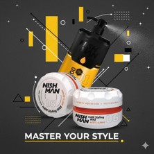 Nishman 06 Saç Şekillendiric Ultra Sert Parlak Wax 100 ml x 5 Adet/ + 1250 ml Tuzsuz Şampuan Hediye