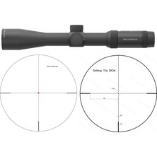 Vector Optics Forester 2-10X40 Sfp Tüfek Dürbünü